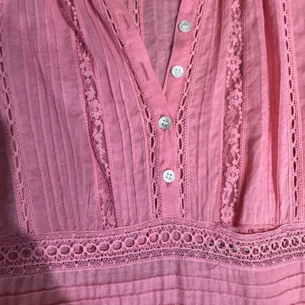 Doen Pink Flutter Sleeve Sundress - Picture 5 of 5